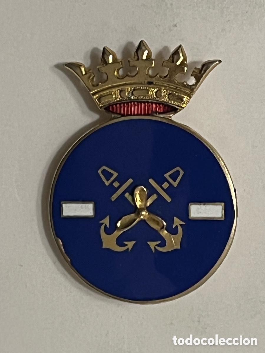 Collectionnisme: MEDALLA NAVAL.. PATRON DE EMBARCACIONES DEPORTIVAS A VELA, Medalla hist&oacute;rica. Esmaltada (5X4)