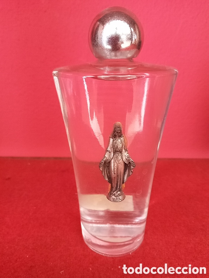 Coleccionismo: BOTELLA PEQUE&Ntilde;A DE AGUA BENDITA - Foto 3