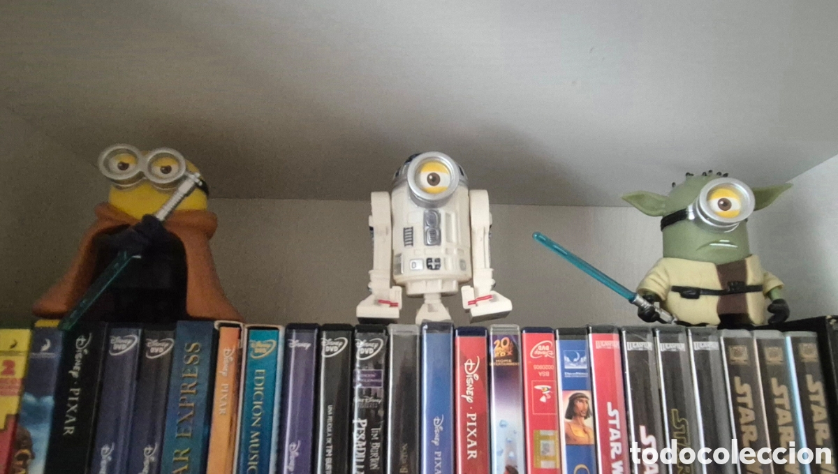 Coleccionismo: Colecci&oacute;n Minions Star Wars + Armas - Foto 2
