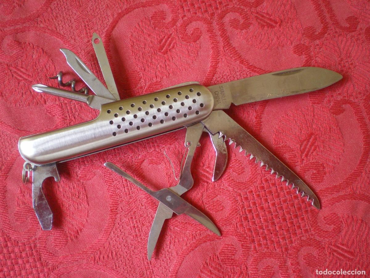 Coleccionismo: NAVAJA MULTIUSOS. STAINLESS. - Foto 2