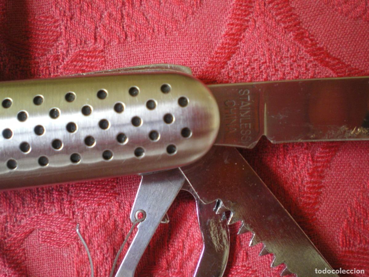 Coleccionismo: NAVAJA MULTIUSOS. STAINLESS. - Foto 5