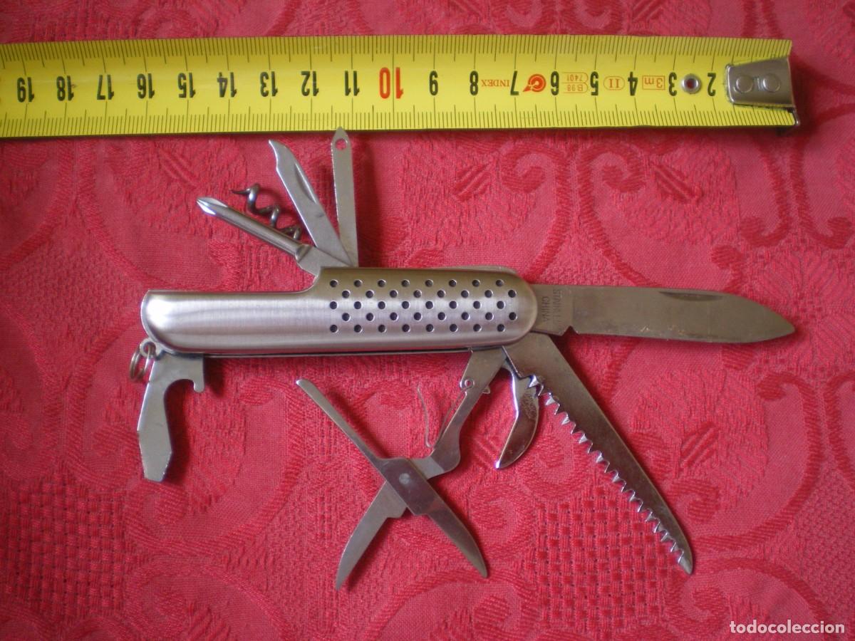 Coleccionismo: NAVAJA MULTIUSOS. STAINLESS. - Foto 6