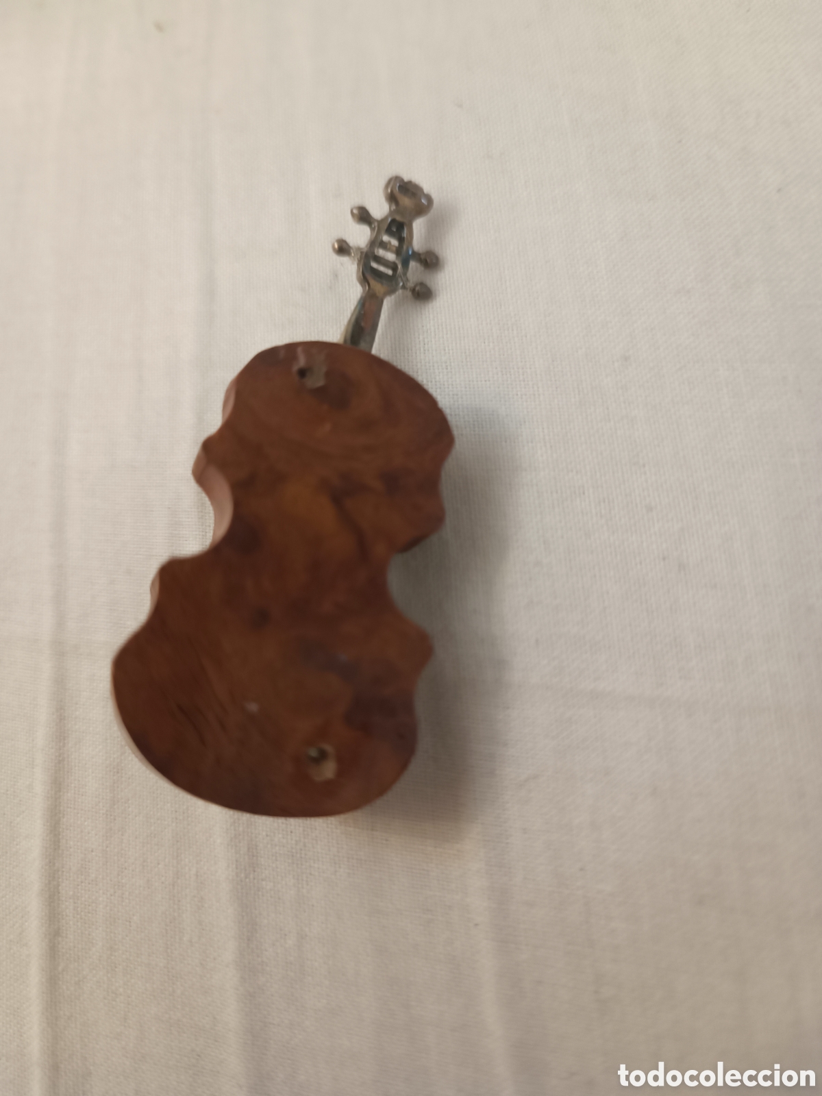 Coleccionismo: Violonchelo madera y plata - Foto 2
