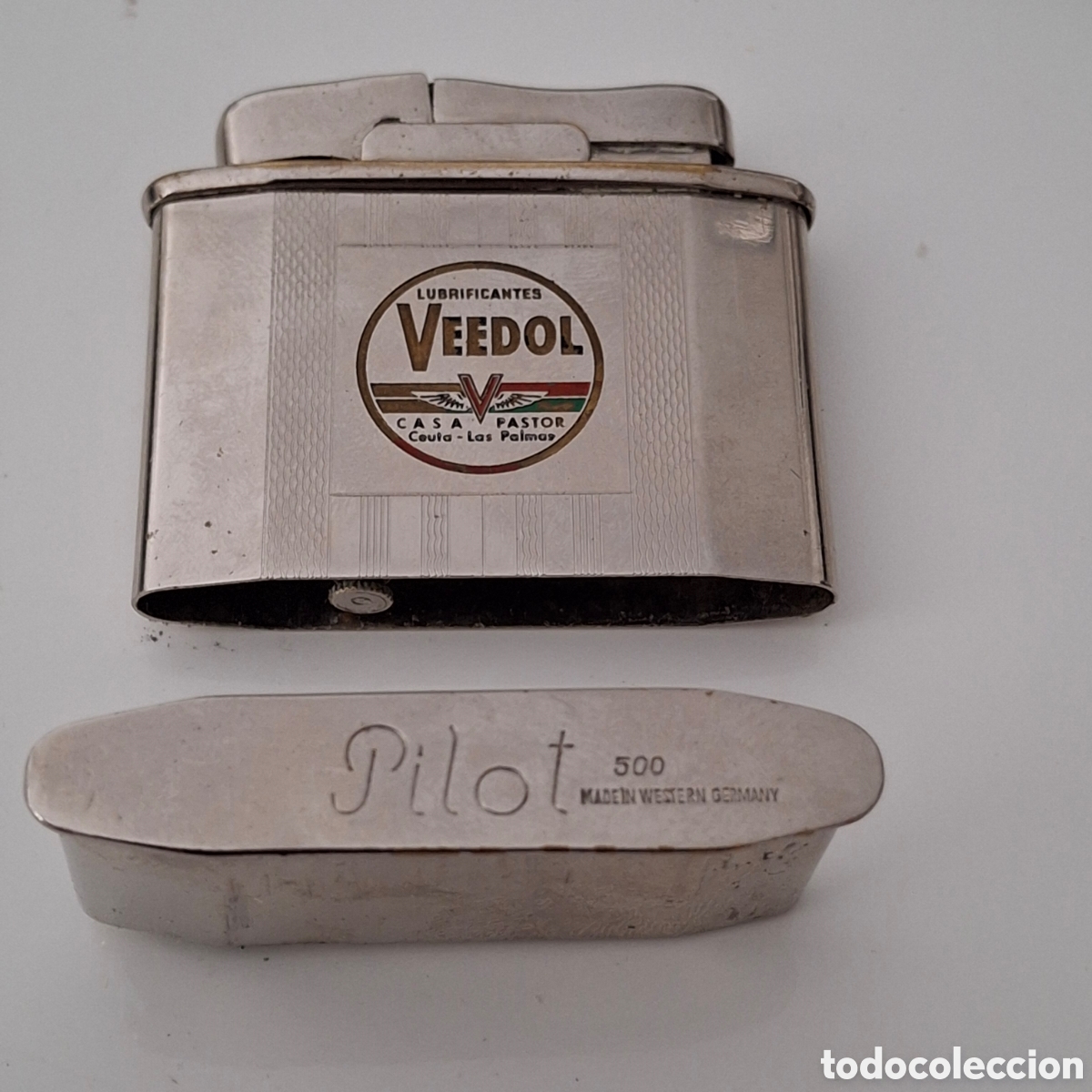 Coleccionismo: Antiguo mechero Pilot 500 - Foto 8