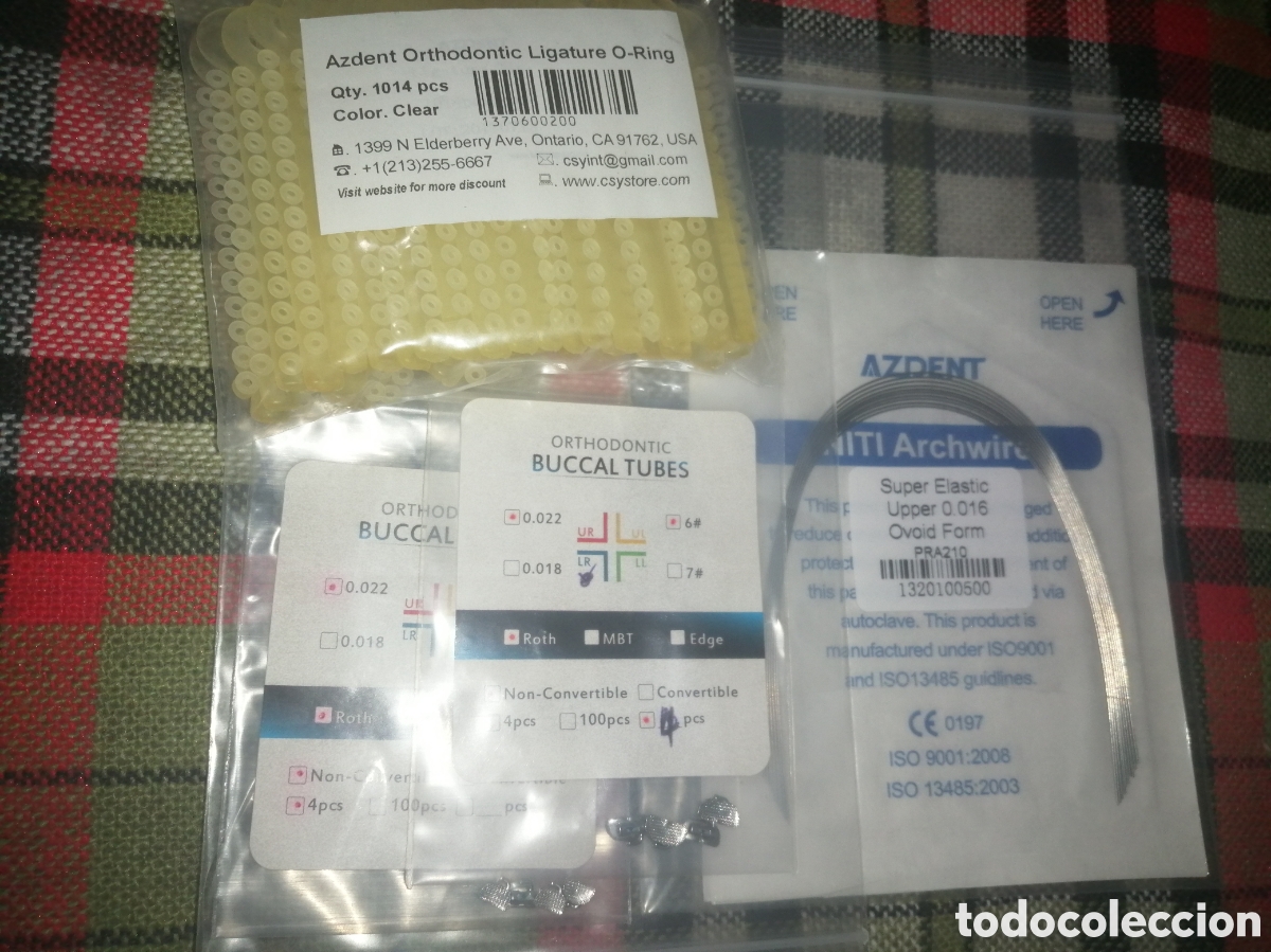 Coleccionismo: Lote material de ortodoncia AZDENT Nuevo - Foto 2