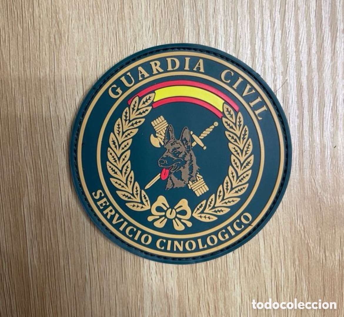 Coleccionismo: Parche cinol&oacute;gico GC - Foto 1
