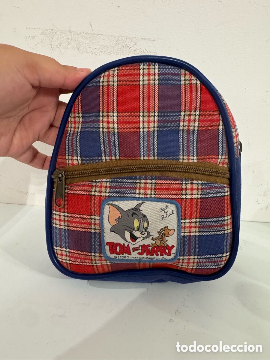 Coleccionismo: Mochila peque&ntilde;a Tom y Jerry vintage