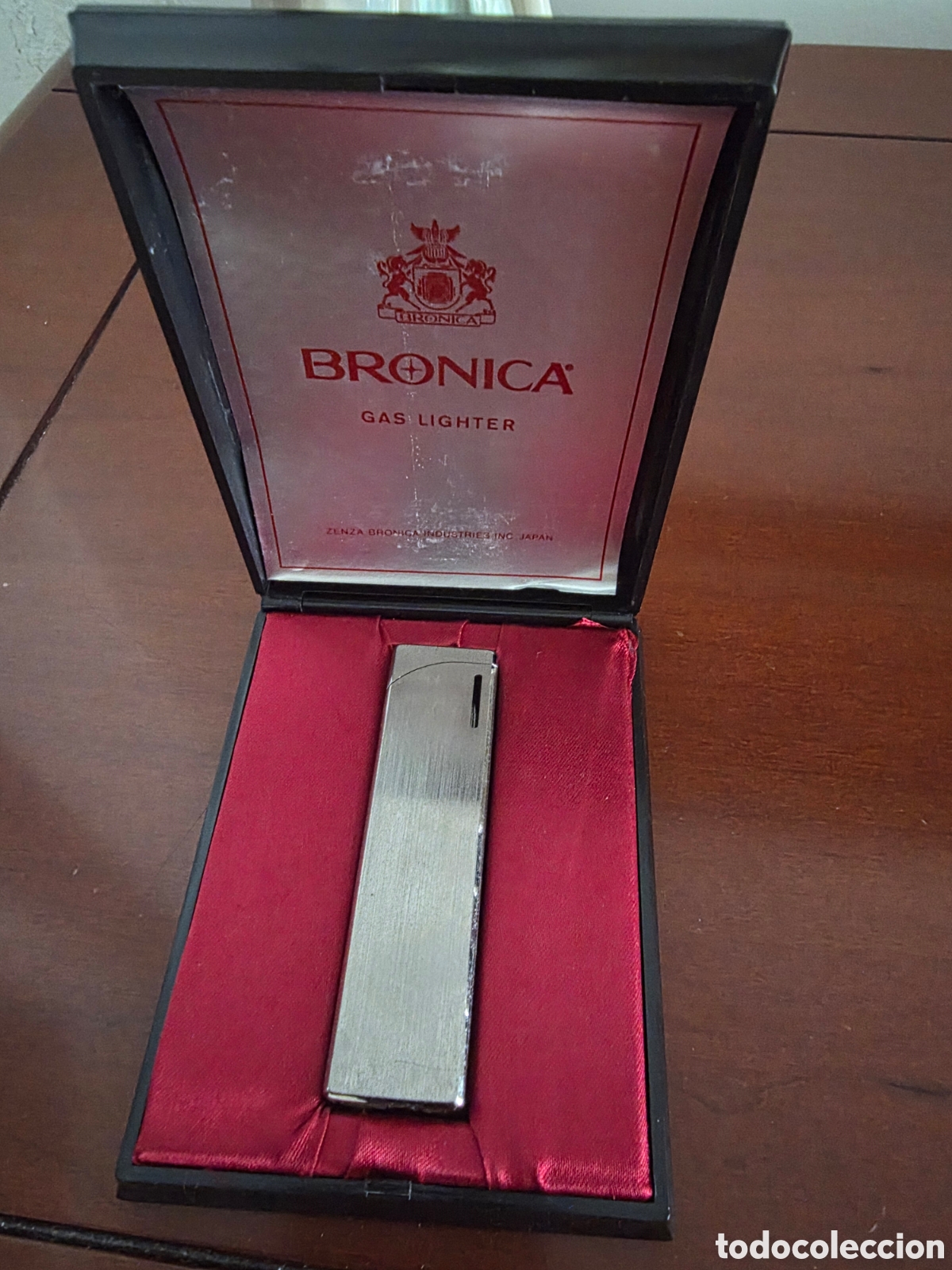 Coleccionismo: Mechero Bronica Gas - Estuche Original