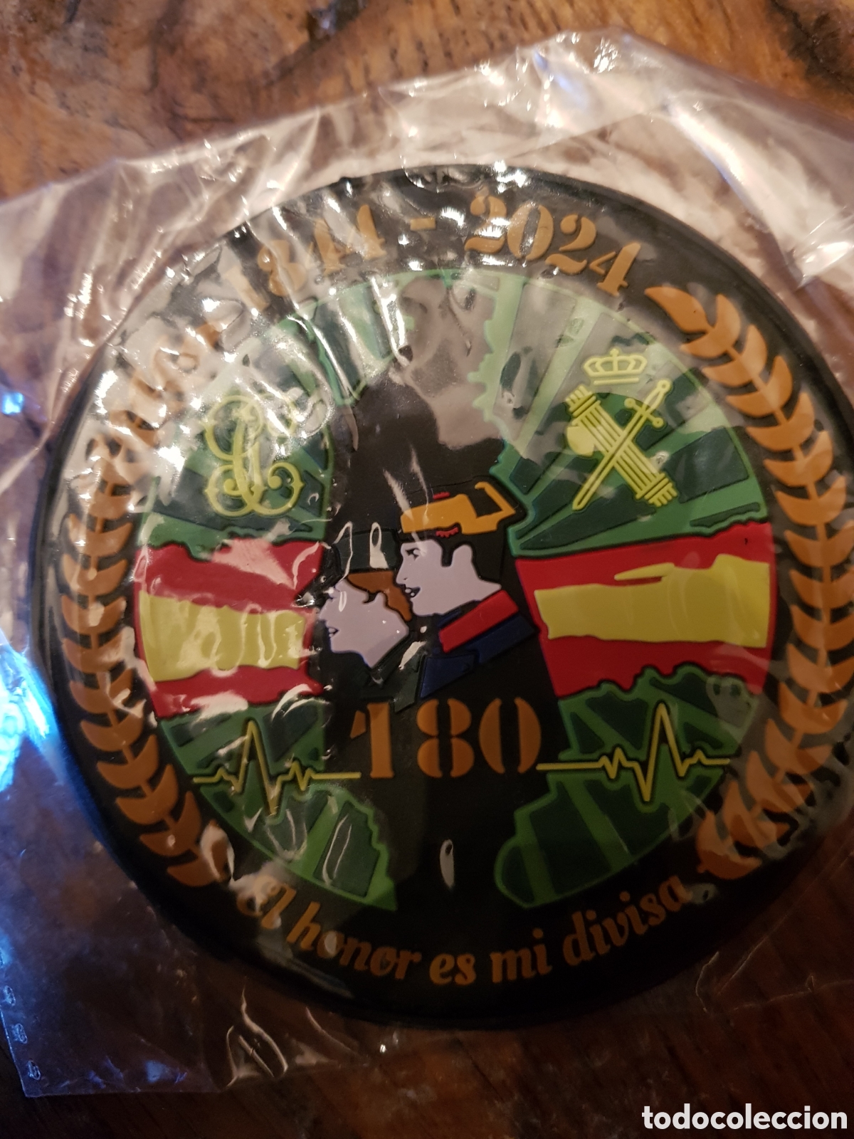 Coleccionismo: PARCHE DE LA GUARDIA CIVIL ANIVERSARIO CON VELCRO