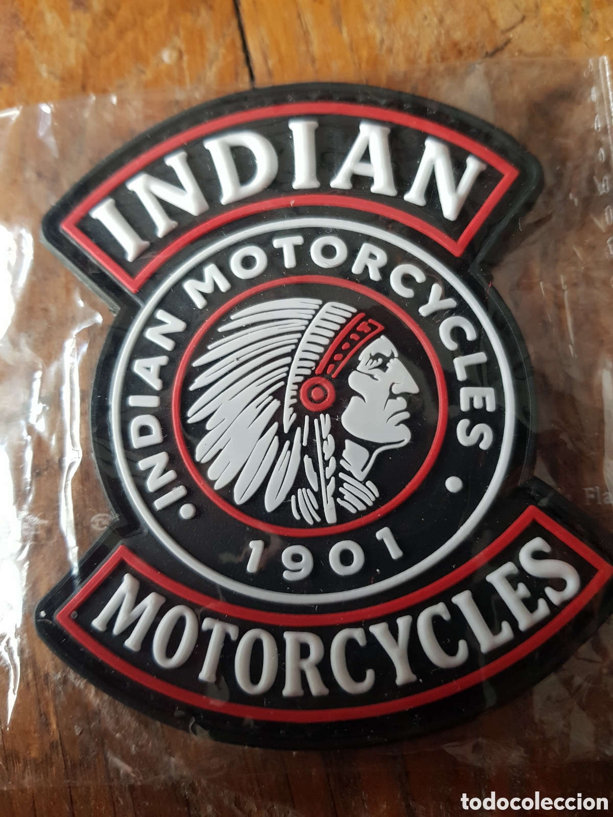 Coleccionismo: PARCHE INDIAN MOTORCICLES