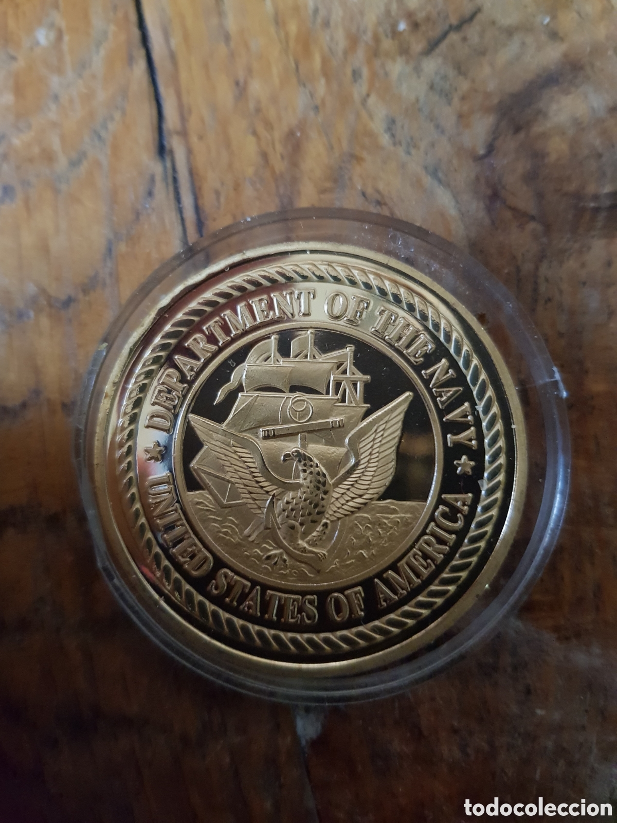 Coleccionismo: MEDALLA AMERICANA SEAL TEAM