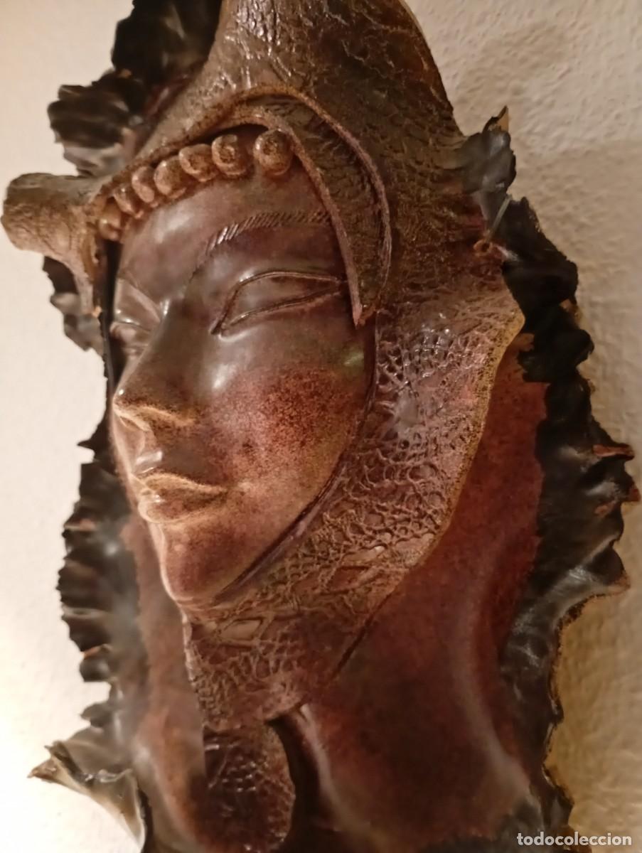 Coleccionismo: MASCARA DE CERAMICA ARTESANAL - Foto 3