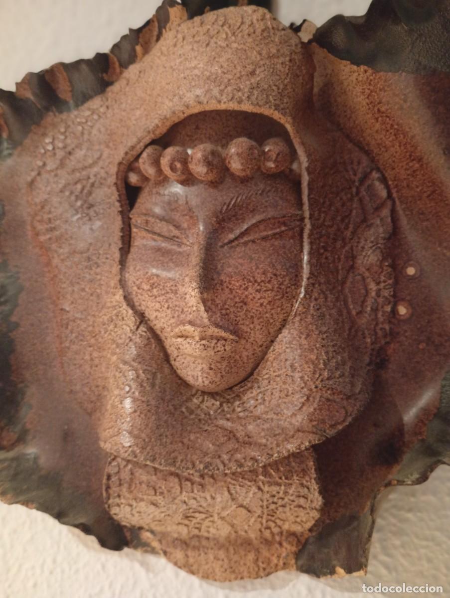 Coleccionismo: MASCARA DE CERAMICA ARTESANAL - Foto 2