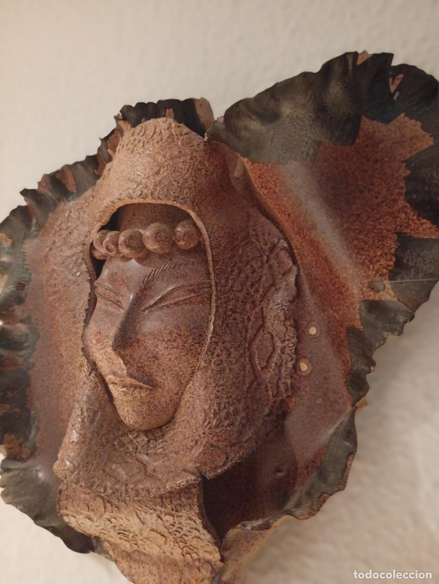 Coleccionismo: MASCARA DE CERAMICA ARTESANAL - Foto 3