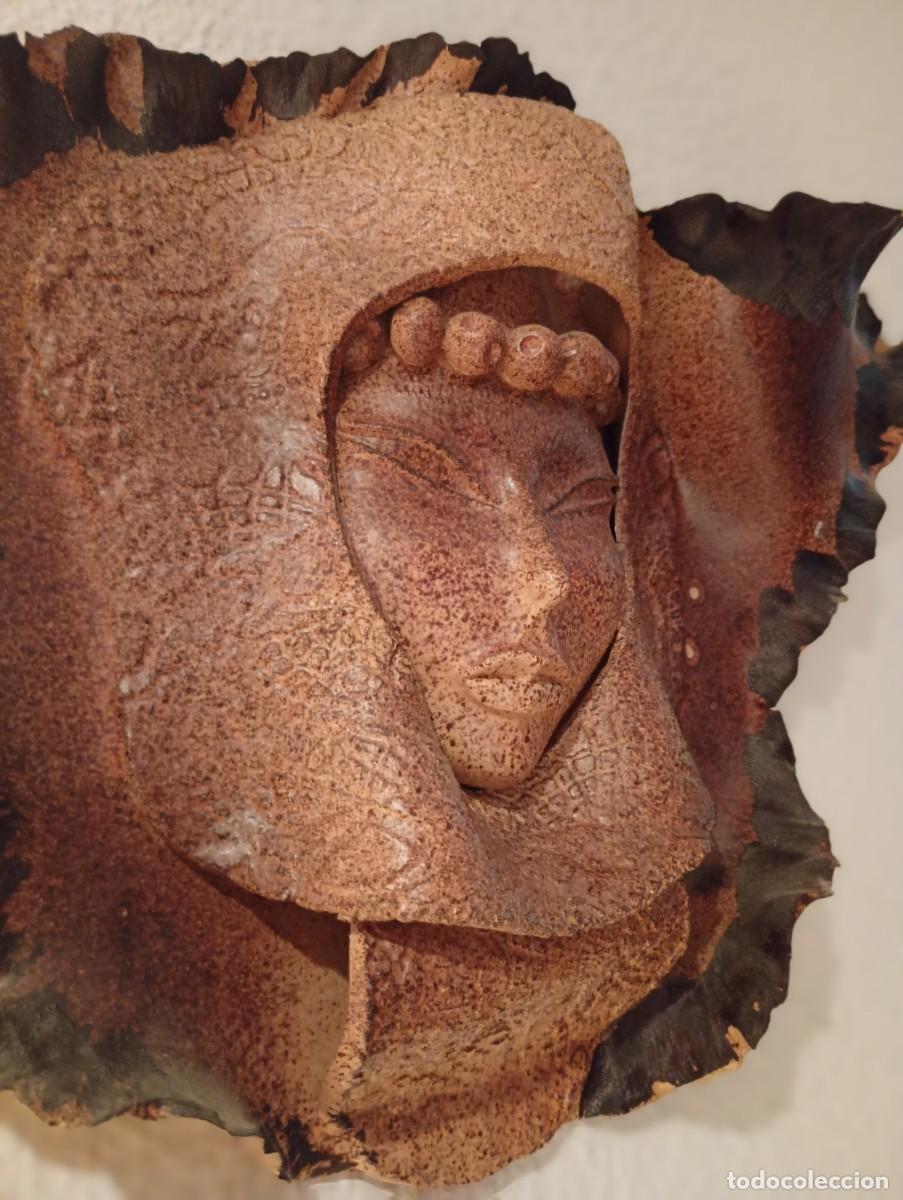 Coleccionismo: MASCARA DE CERAMICA ARTESANAL - Foto 4