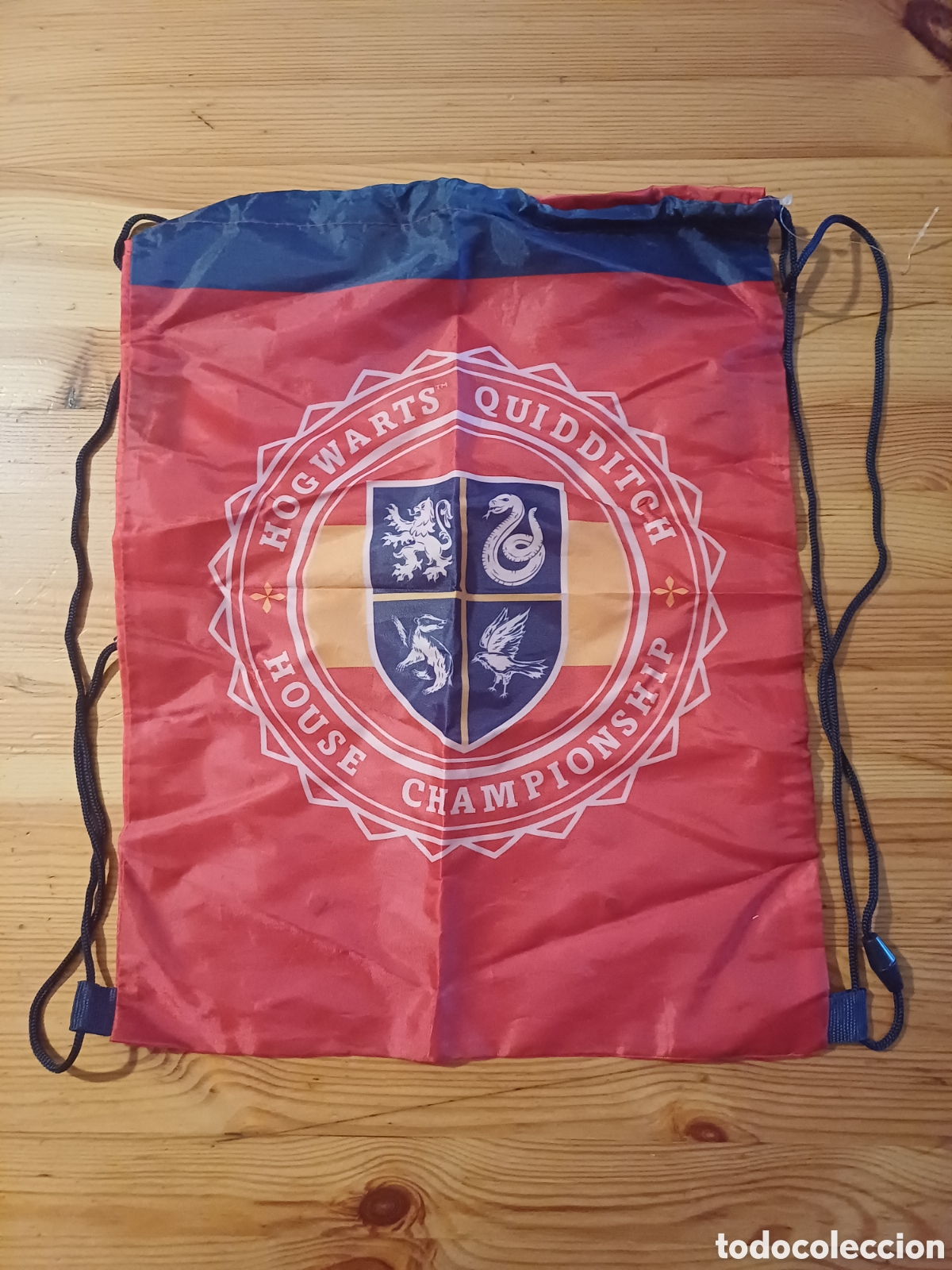 Coleccionismo: Bolsa Harry Potter Hogwarts Quidditch House Championship Mochila cuerdas