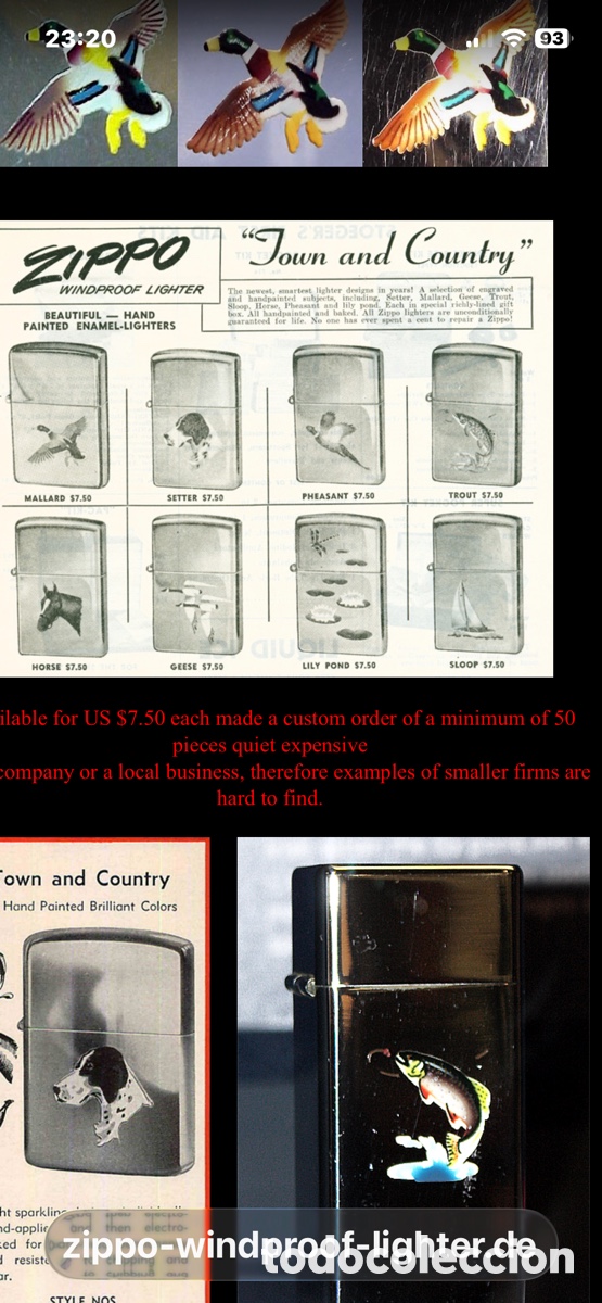Coleccionismo: Encendedor&rdquo; ZIPPO&rdquo; 1949/50 - Foto 11