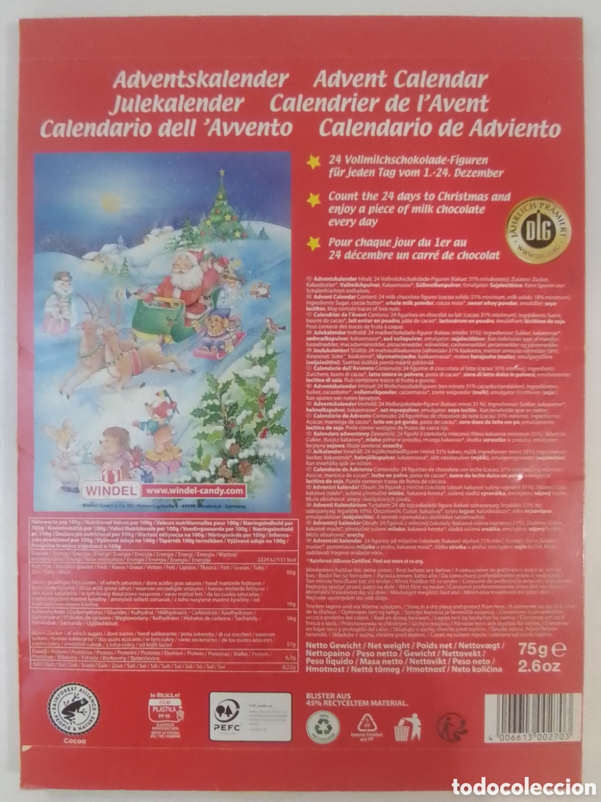 Coleccionismo: Calendario de Adviento WINDEL. - Foto 2