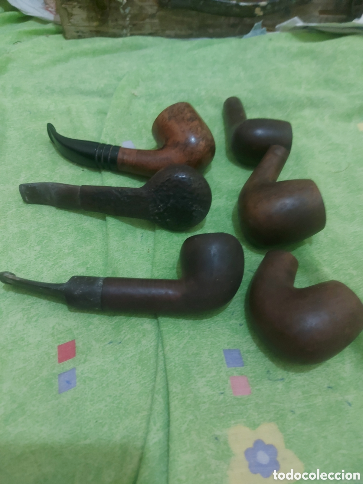 Coleccionismo: 6 pipas antiguas 3enteras