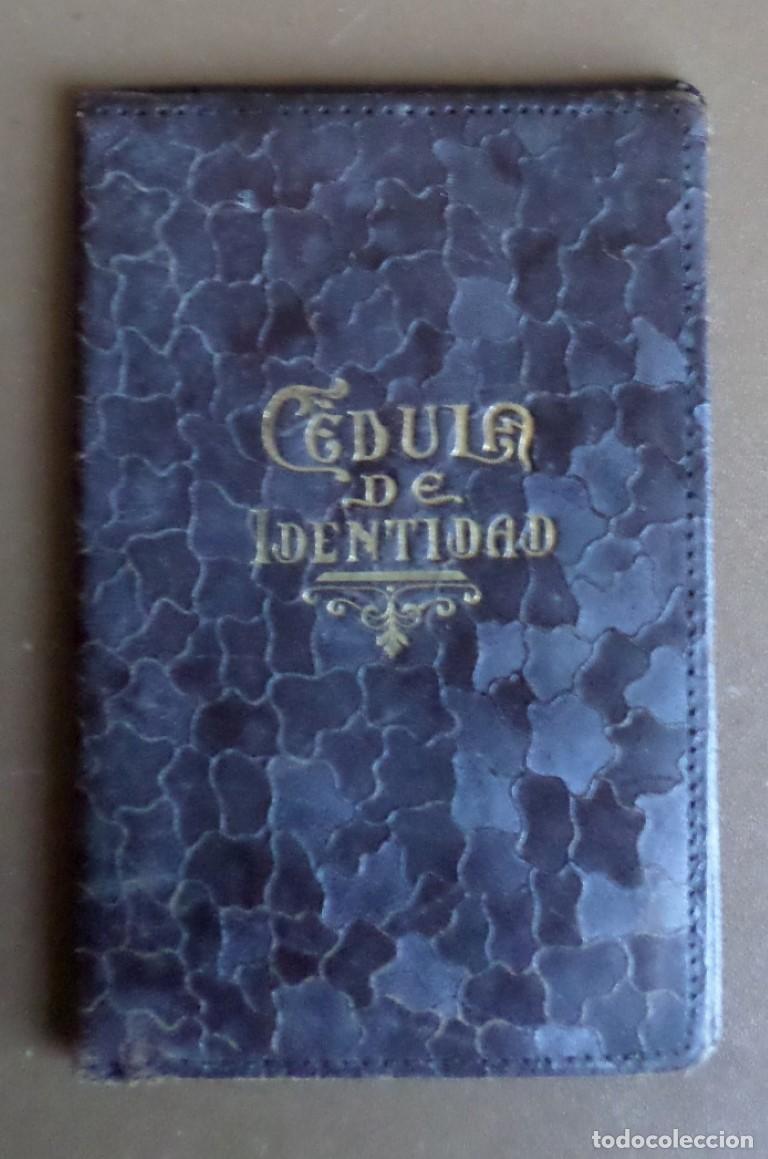 Coleccionismo: CEDULA DE IDENTIDAD -- Piel o similar