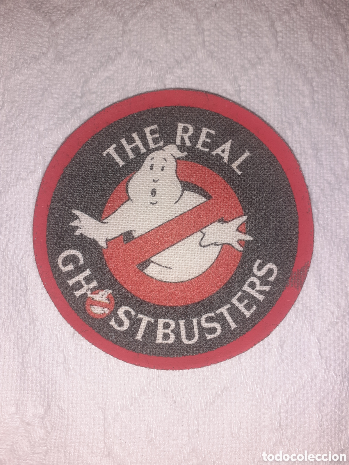 Coleccionismo: PARCHE PARA PLANCHAR O COSER. GHOSTBUSTERS. 6 CM. RARO. PARA COLECCIONISTAS.