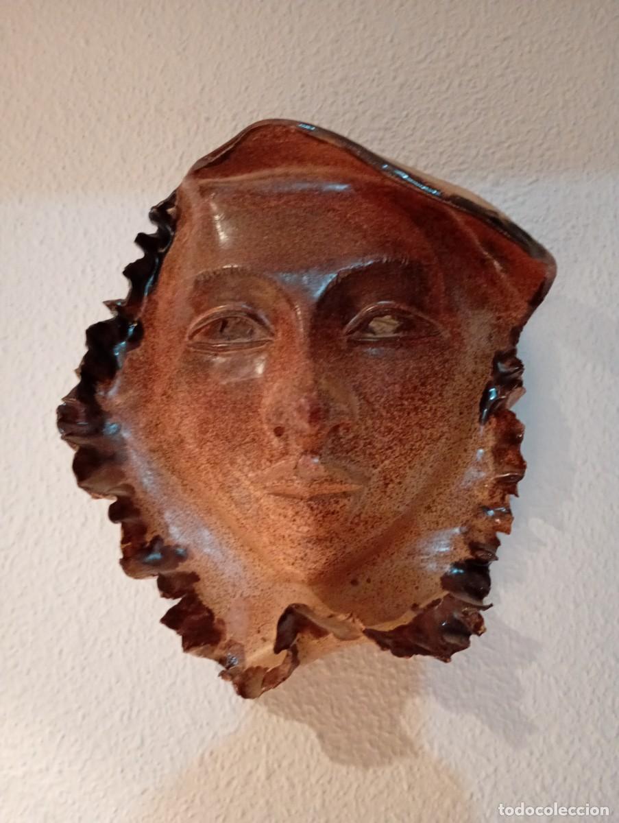 Colecionismo: MASCARA DE CERAMICA ARTESANAL