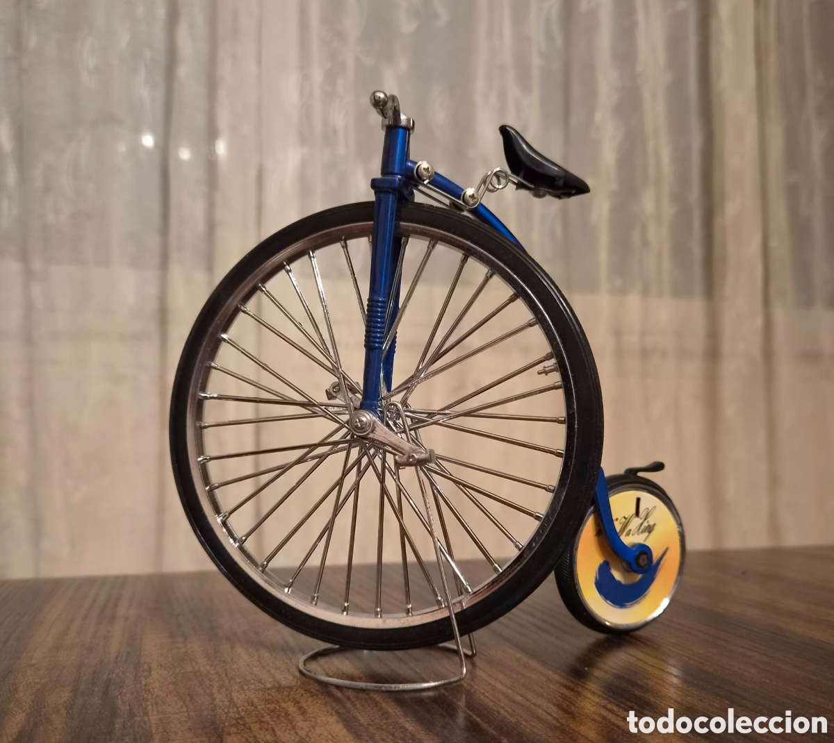 Sammeln: &iexcl;Original Mechero Figura Bicicleta Antigua Gran Rueda (Bi-cruz / Le Grand Bi) Die-Cast 1:10 con Caja