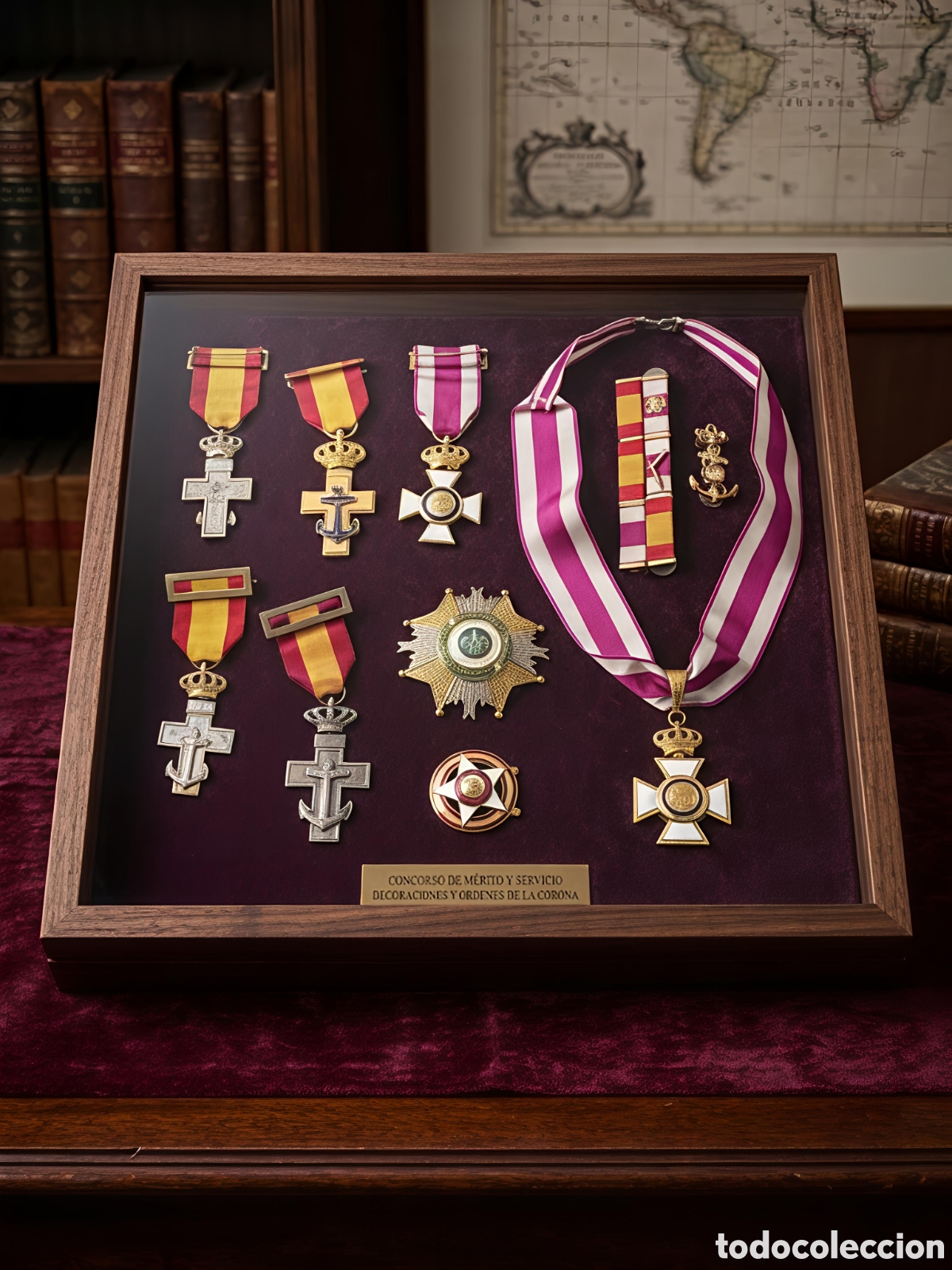 Coleccionismo: Importante colecci&oacute;n de medallas