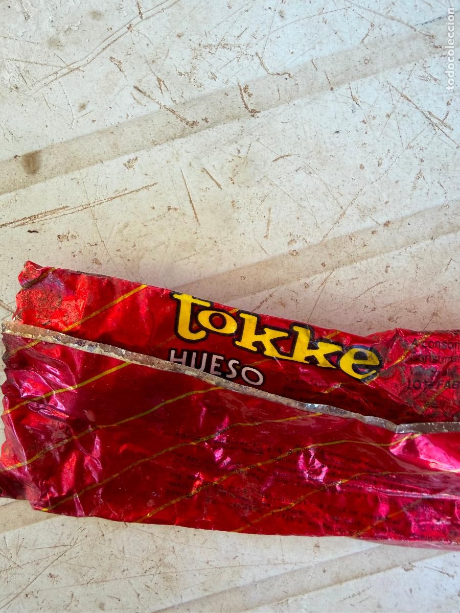 Coleccionismo: Envoltorio tokke chocolates hueso - Foto 2