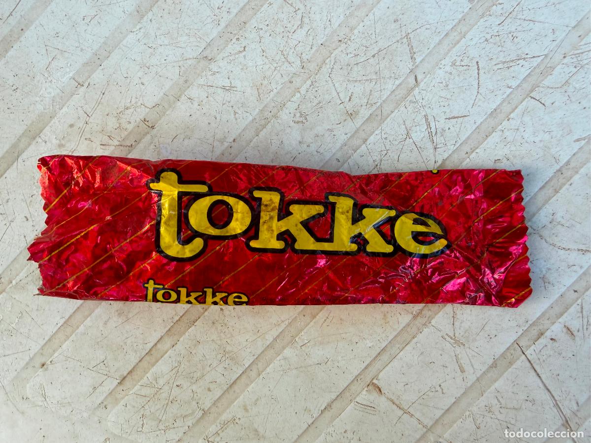 Coleccionismo: Envoltorio tokke chocolates hueso - Foto 1