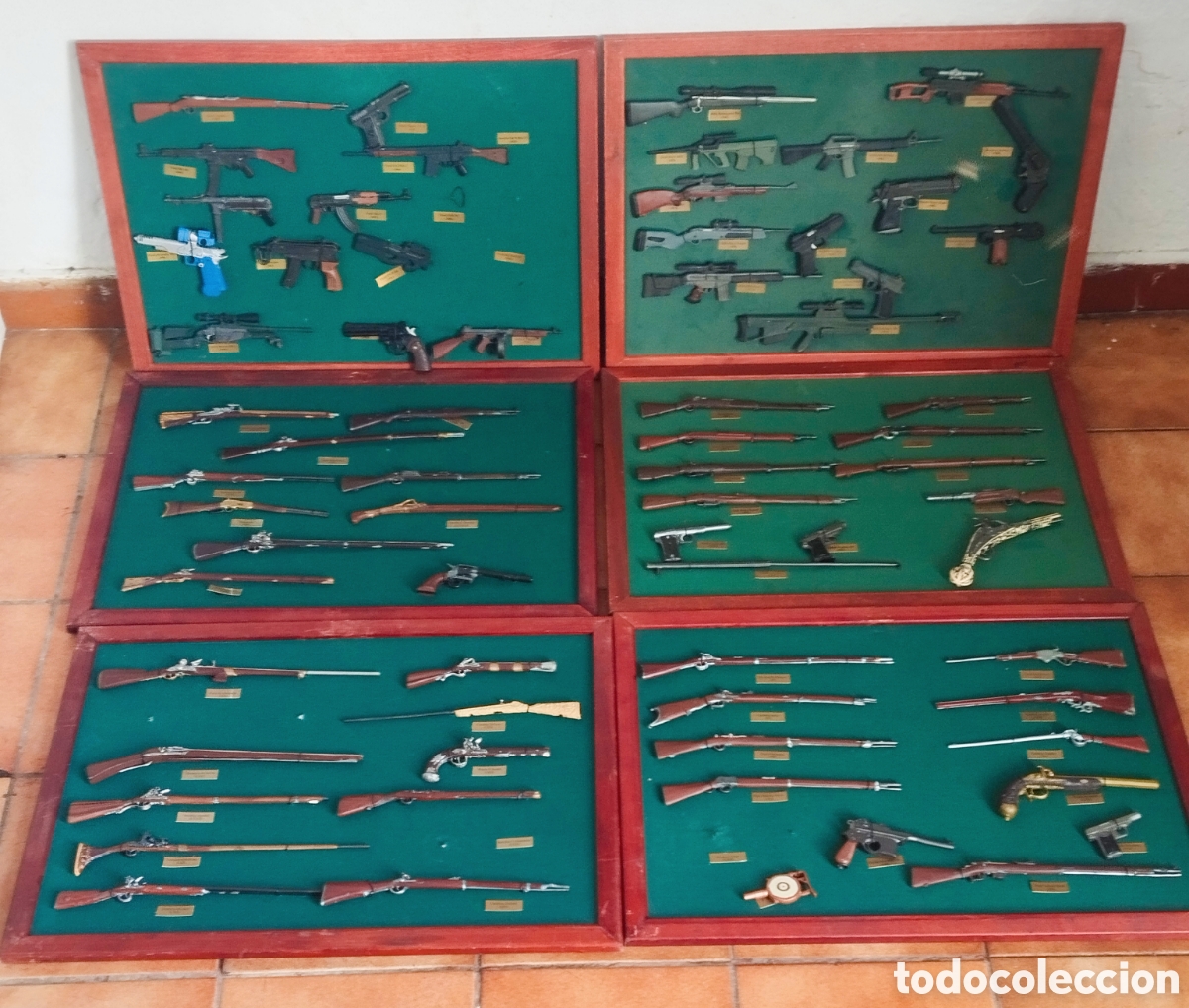 Colecionismo: 69 ARMAS HIST&Oacute;RICAS DE SALVAT 69 PIEZAS