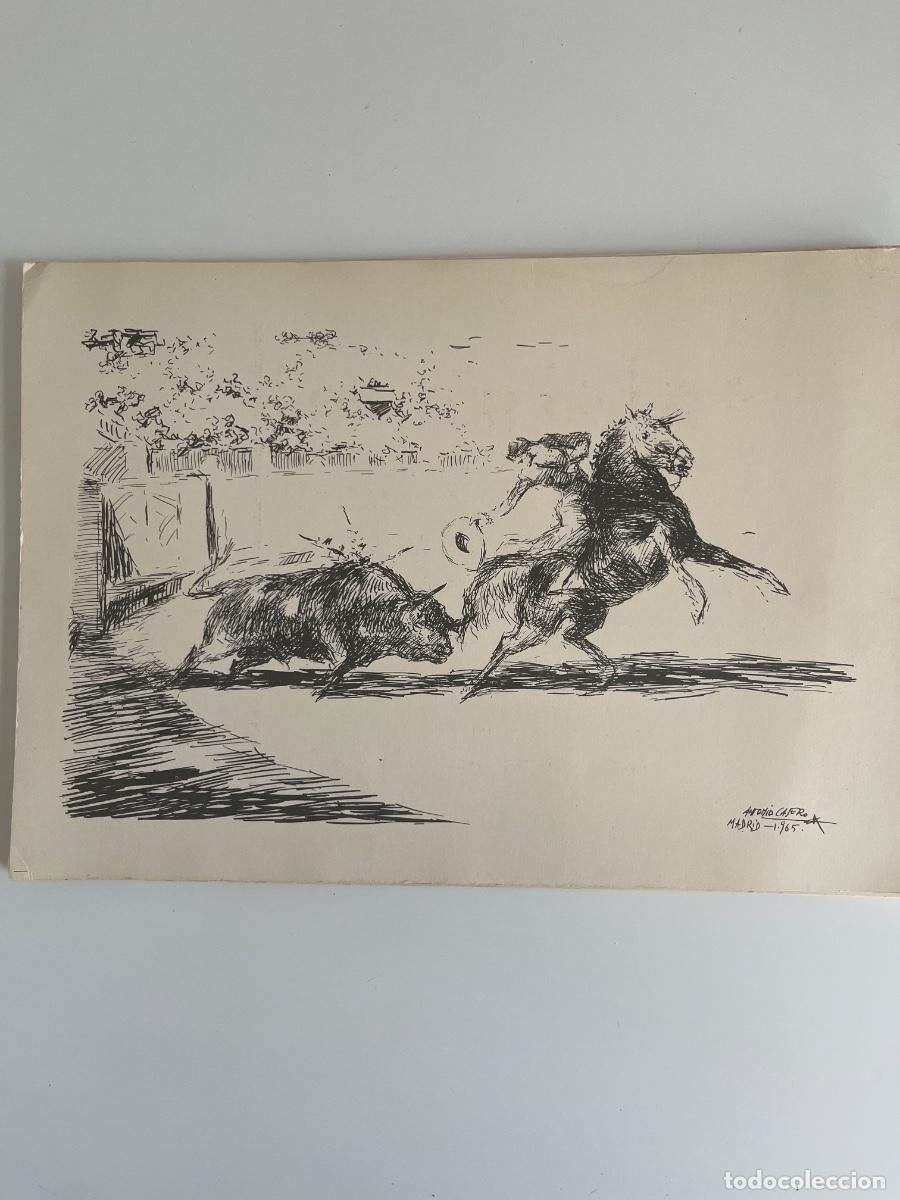 Sammelleidenschaft Papier: Antigua colecci&oacute;n Suertes del Toreo de 14 l&aacute;minas numeradas de Antonio Casero. A&ntilde;o 1965
