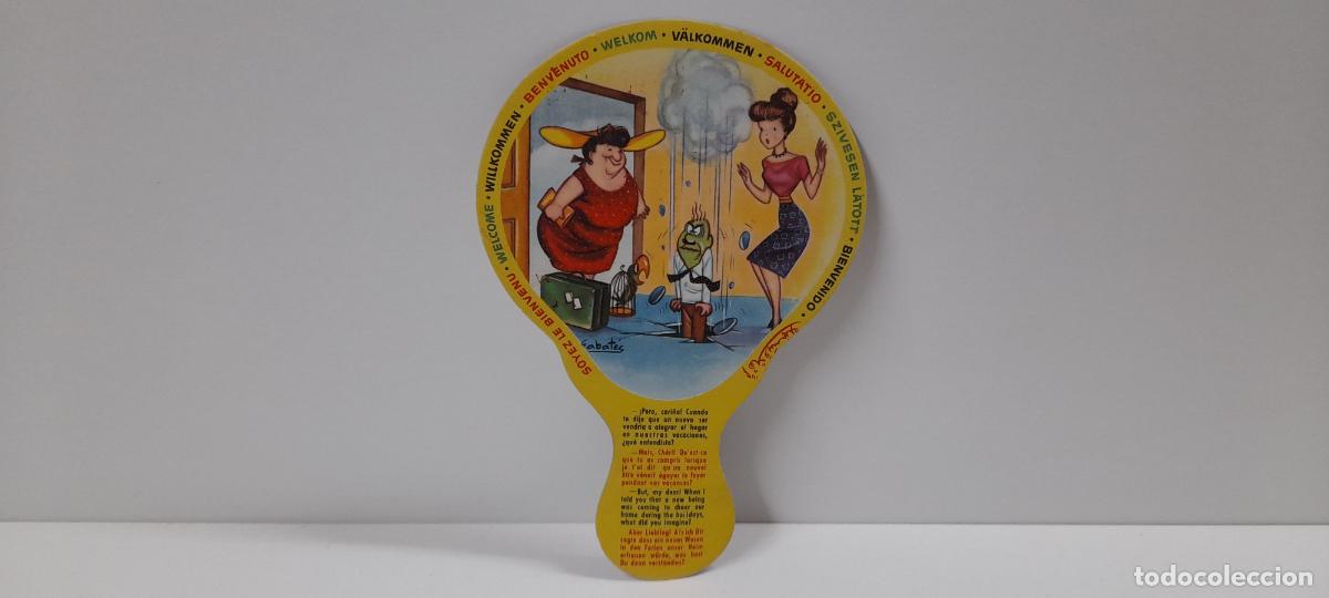 Coleccionismo: ANTIGUO PAY PAY CHISTE . DIBUJOS SABATES . PROPAGANDA PINTURA SUPERPLASTICA LA PAJARITA A&Ntilde;OS 50 / 60