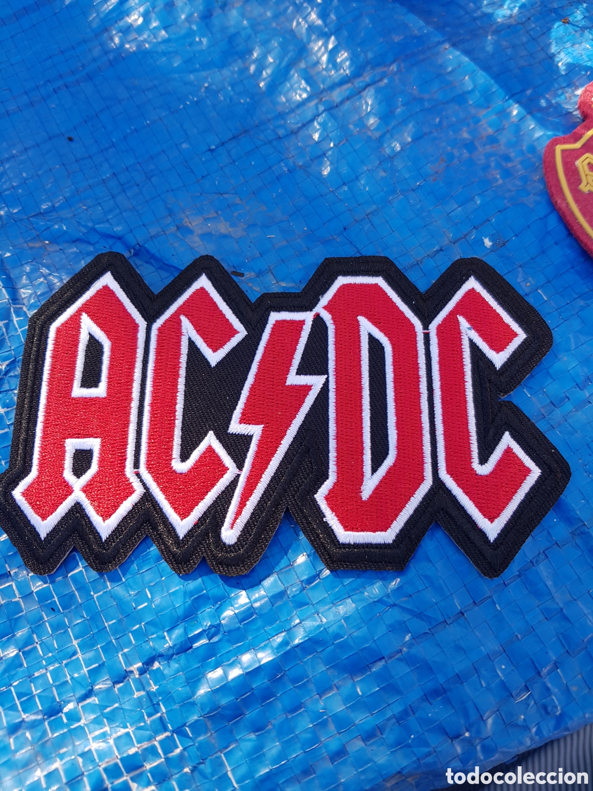 Coleccionismo: PARCHE BORDADO DE AC DC