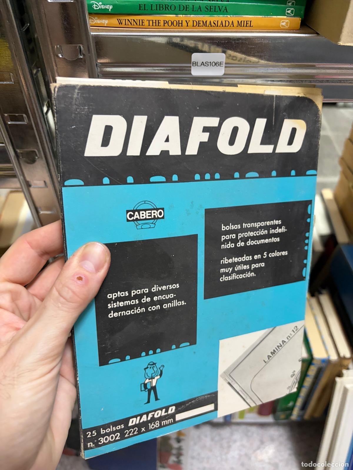 Coleccionismo: BLAS106E - Diafold - Bolsas transparentes - Cabero