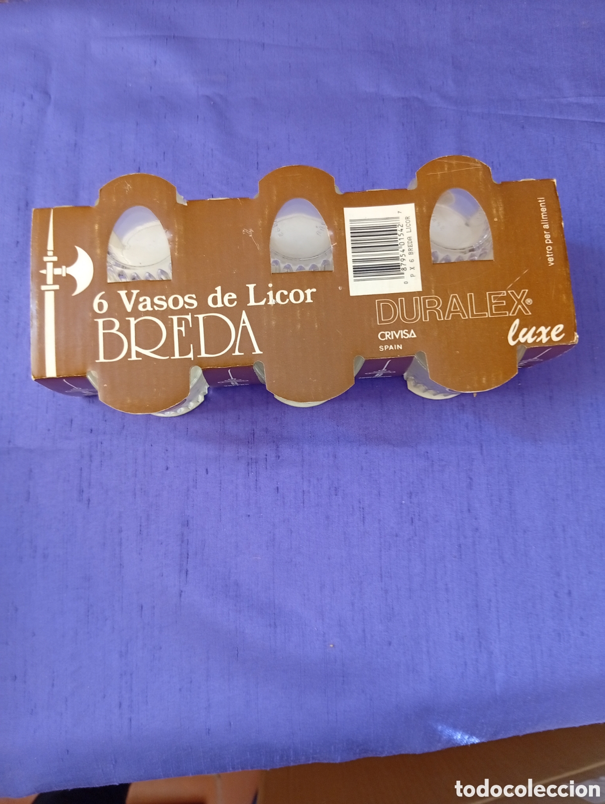 Coleccionismo: Vasos DURALEX Breda licor chupito en su estuche. - Foto 2