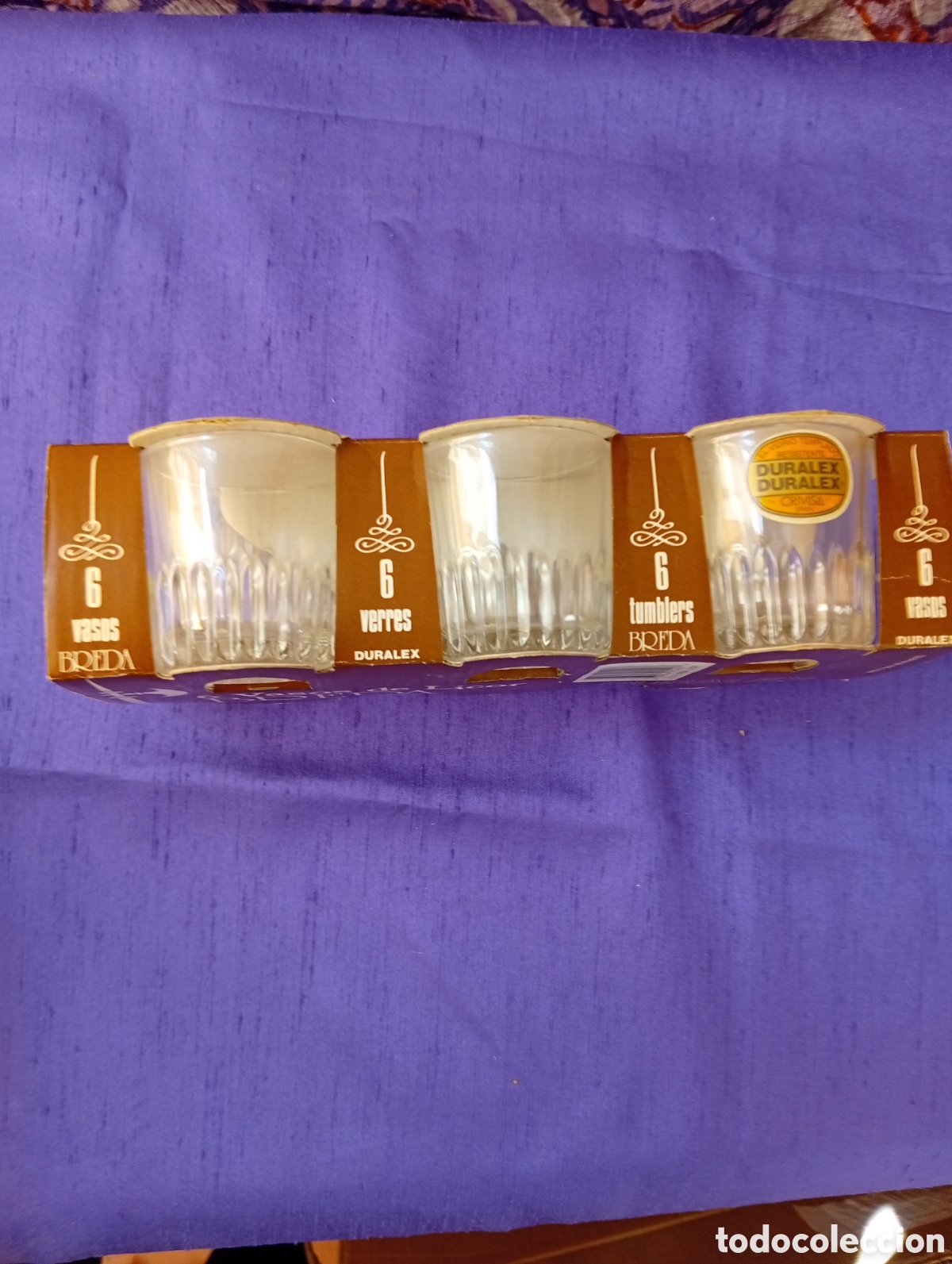 Coleccionismo: Vasos DURALEX Breda licor chupito en su estuche. - Foto 3