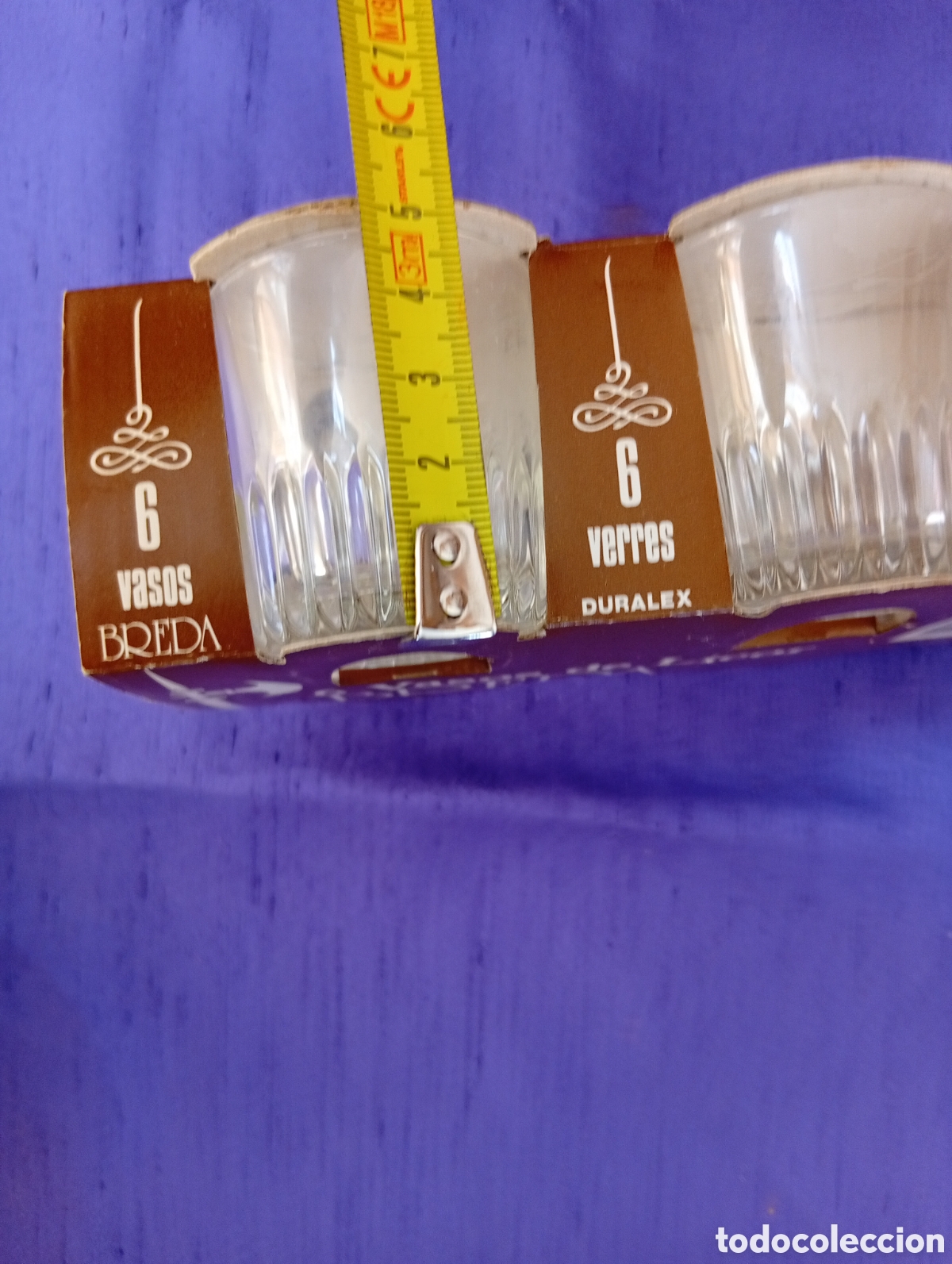 Coleccionismo: Vasos DURALEX Breda licor chupito en su estuche. - Foto 4