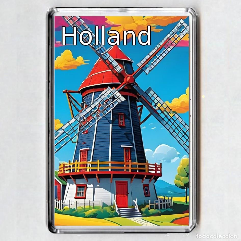 Coleccionismo: iMAN ACRILICO NEVERA - HOLANDA