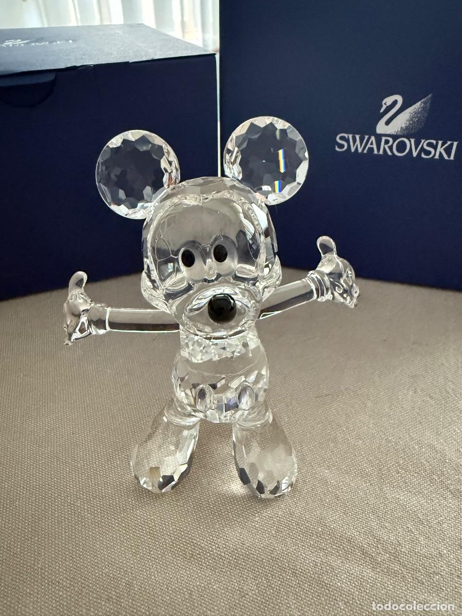 Coleccionismo: Swarovski Mickey Mouse Disney Ref. 687414 Figura de Cristal con Caja Original