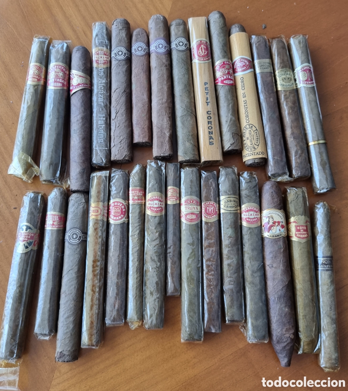 Coleccionismo: Excepcional lote de puros habanos Cuba, Partag&aacute;s,Hoyo Monterrey,buen lote de 29 puros