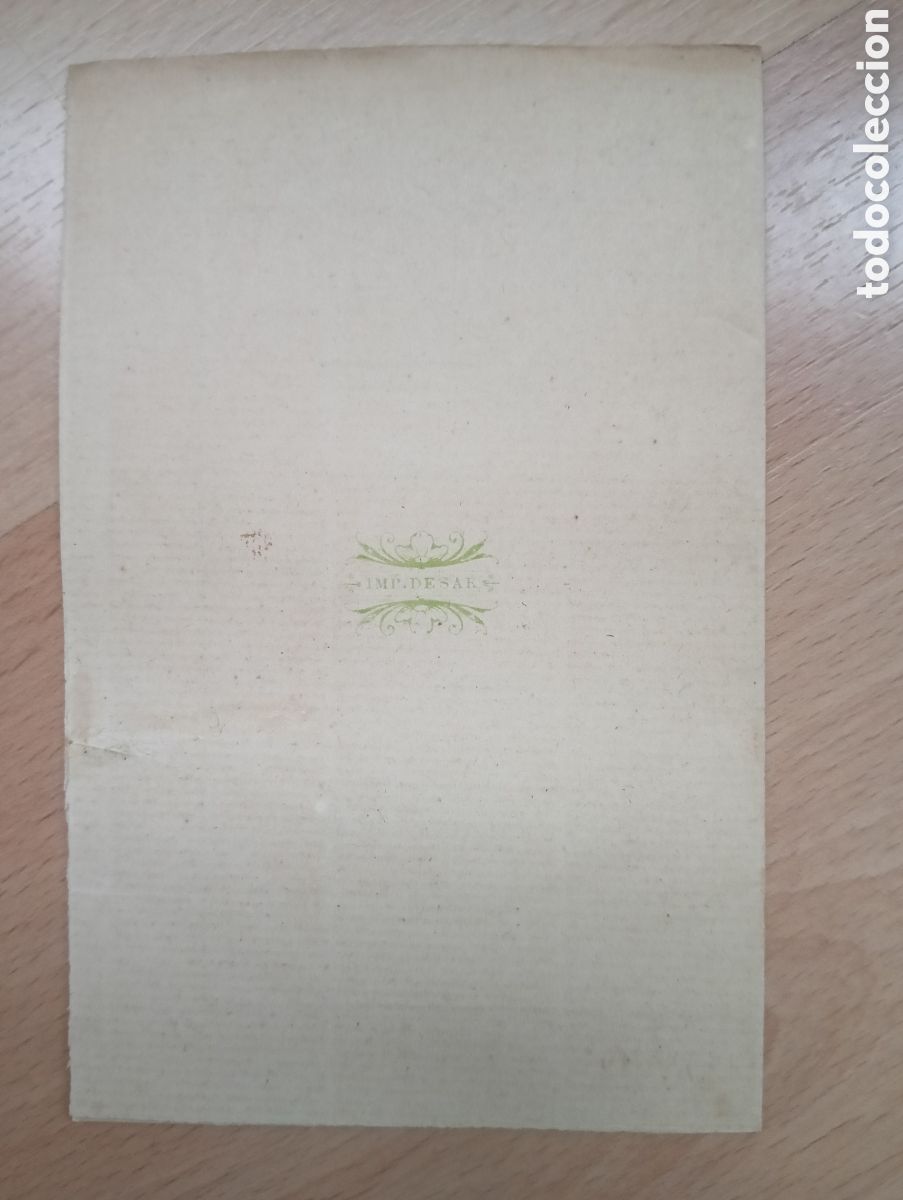 Coleccionismo: Vitoria. Antiguo programa de la Filarm&oacute;nica. A&ntilde;o 1905. - Foto 3