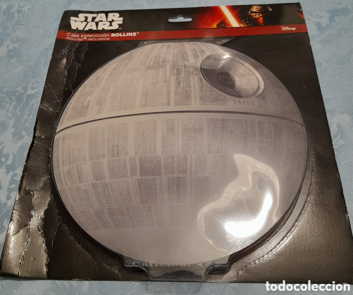 Collezionismo: Archivador completo de Star Wars, figuras Rollinz