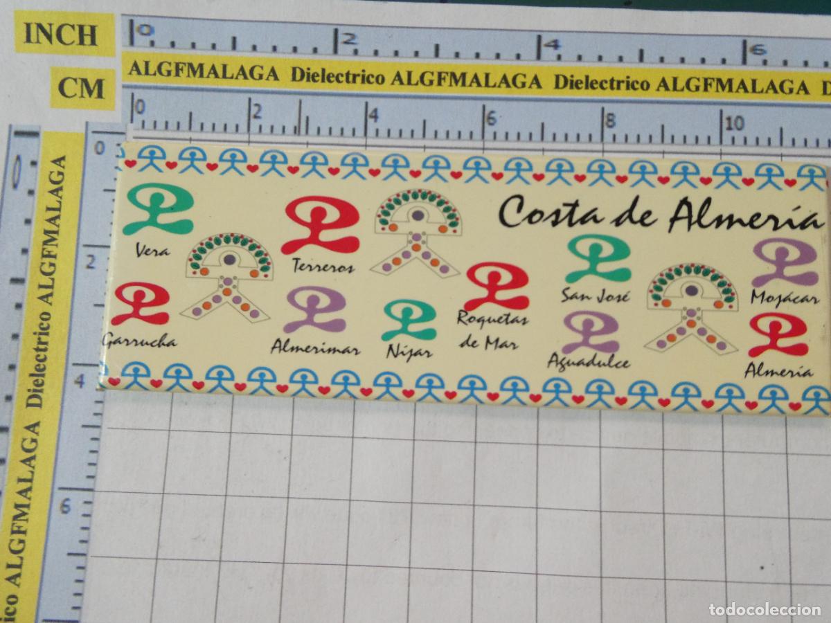 Coleccionismo: IM&Aacute;N DE NEVERA. SOUVENIR RECUERDO. COSTA ALMER&Iacute;A VERA GARRUCHA TERREROS NIJAR ROQUETAS AGUADULCE