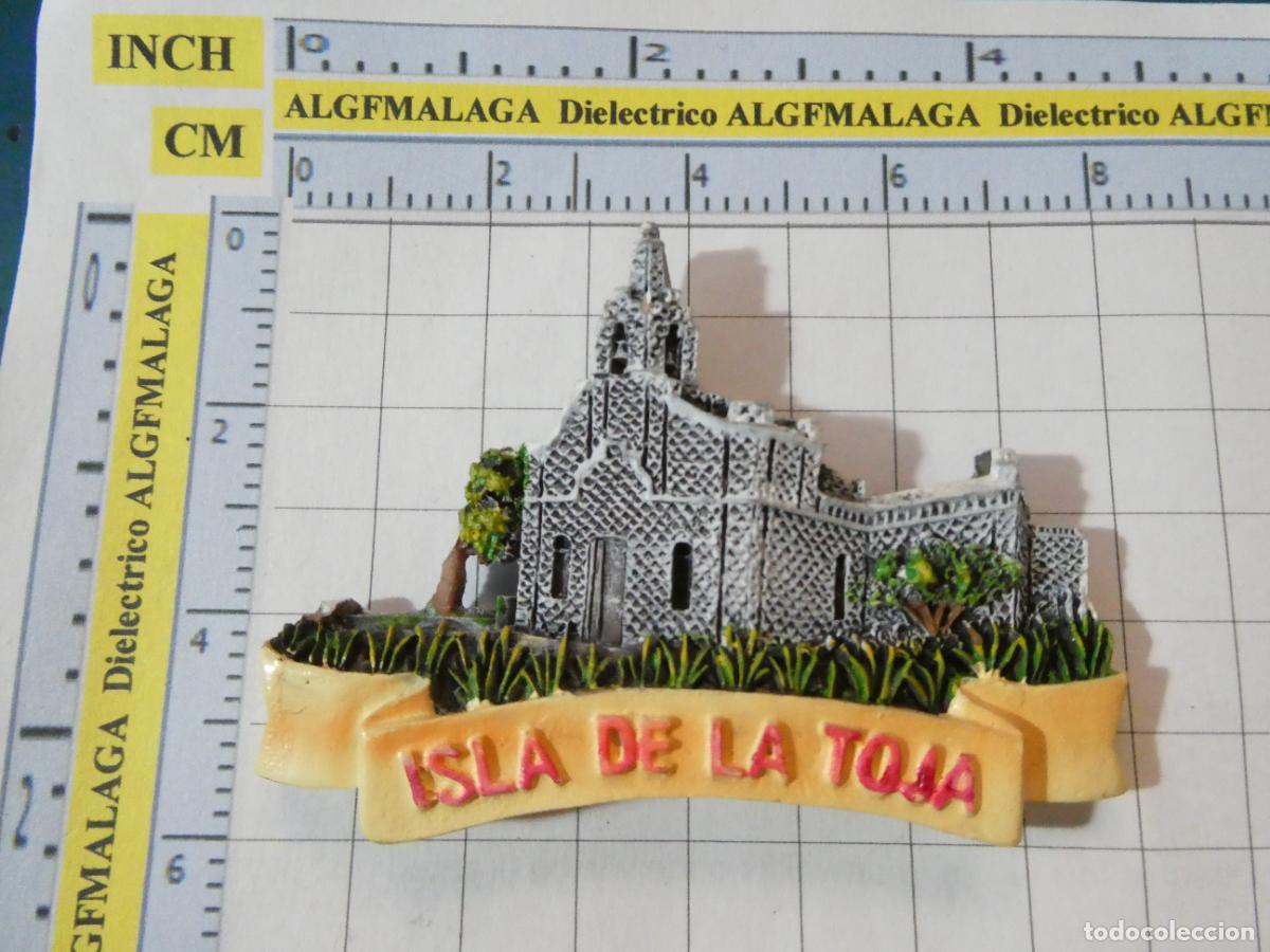 Coleccionismo: IM&Aacute;N DE NEVERA. SOUVENIR RECUERDO. ISLA DE LA TOJA PONTEVEDRA