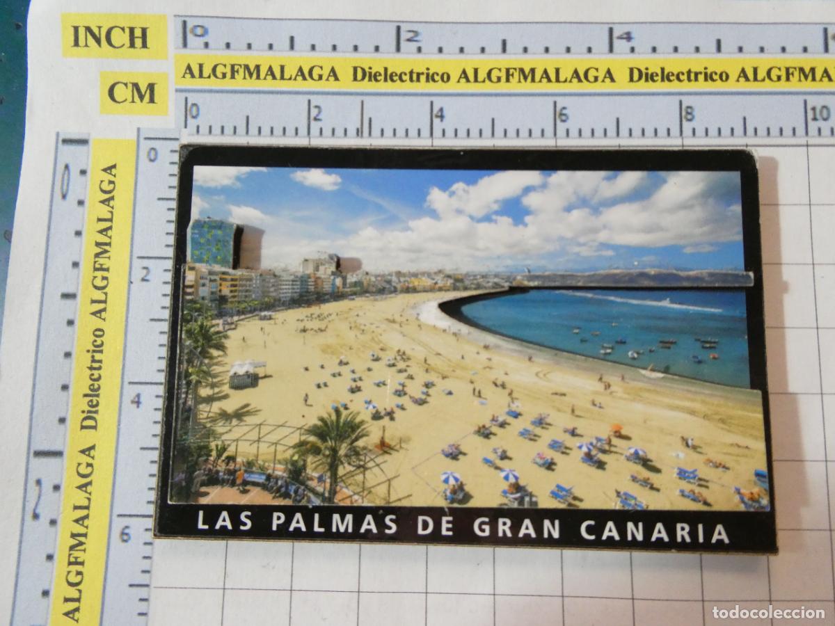 Coleccionismo: IM&Aacute;N DE NEVERA. SOUVENIR RECUERDO. LAS PALMAS DE GRAN CANARIA PLAYA CANTERAS