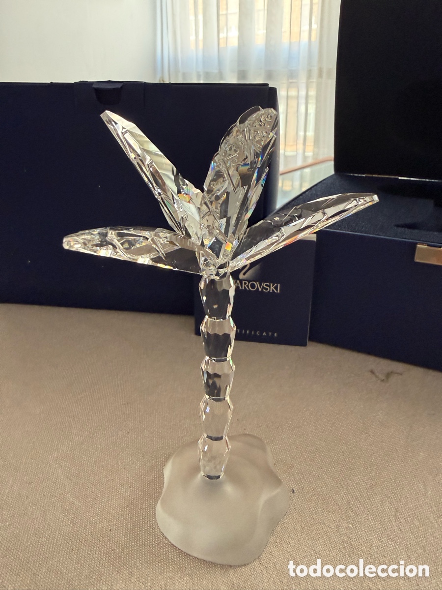 Coleccionismo: Swarovski Palmera Ref. 679870 Figura de Cristal con Caja Original
