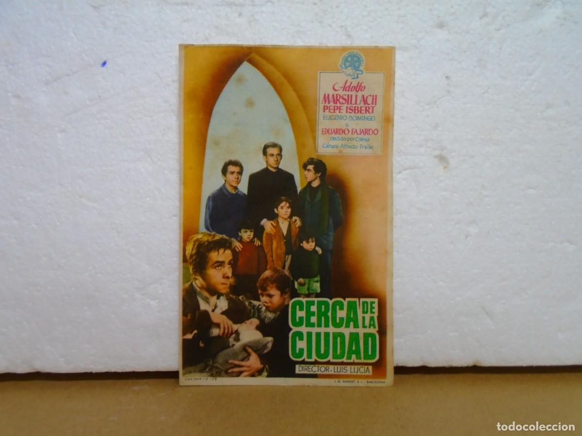 Coleccionismo: PRINCIPAL CINEMA DE NOVELDA(ALICANTE)&rdquo;CERCA DE LA CIUDAD&rdquo;ESTRENO 25/12/1952.