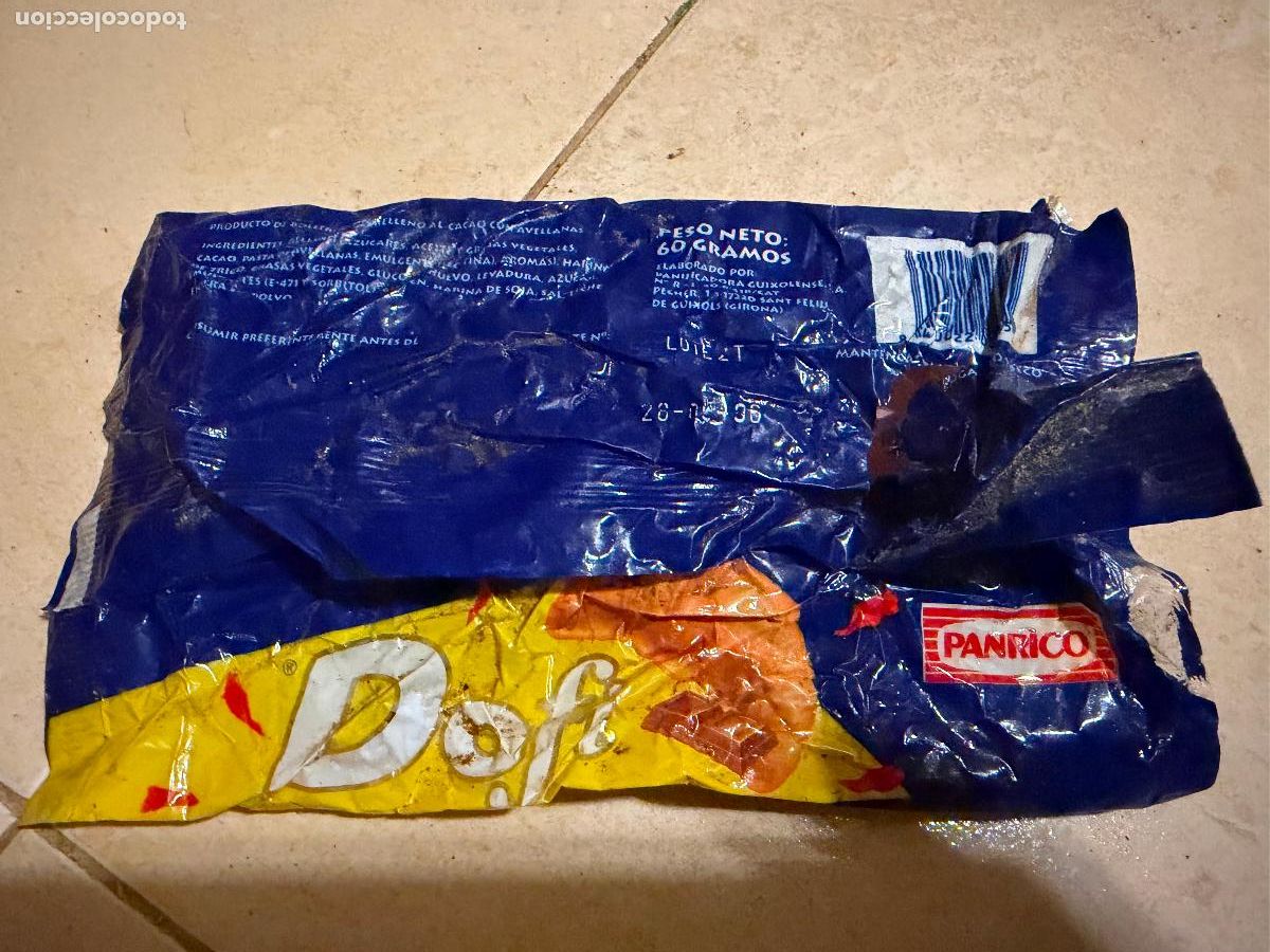 Coleccionismo: Envoltorio croissant dofi panrico - Foto 2