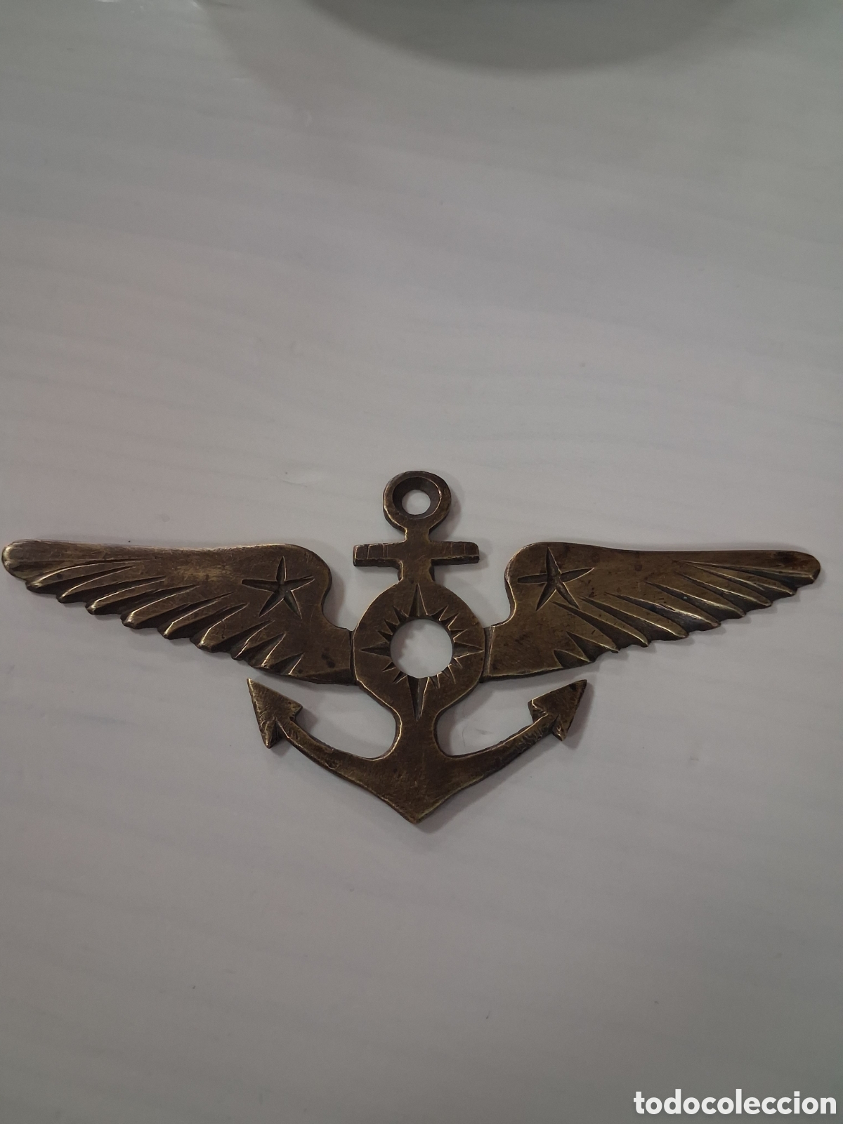 Colecionismo: PIEZA METAL INSIGNIA MILITAR